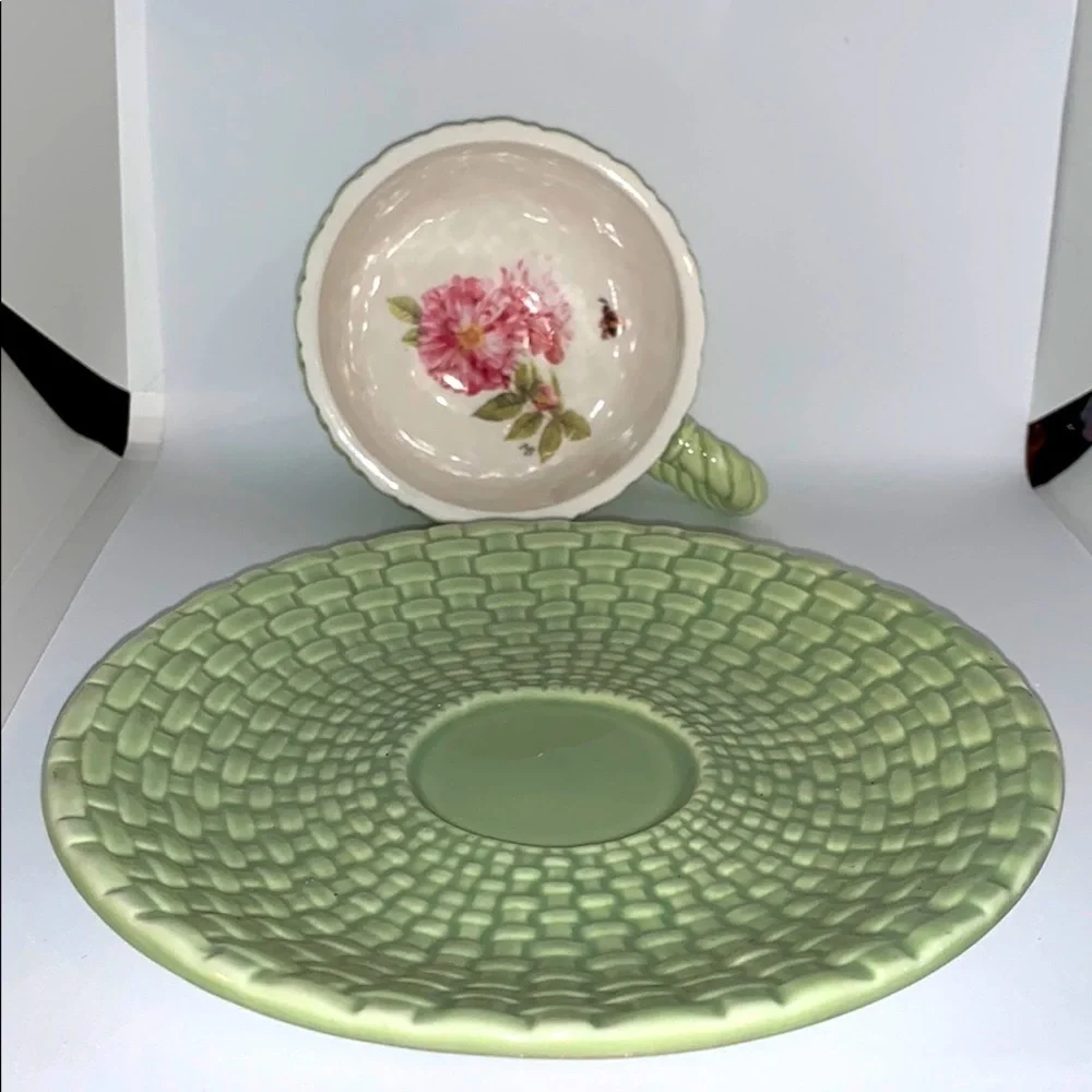 Tea Cup/Saucer Vintage Nature’sSketchbook Hallmark